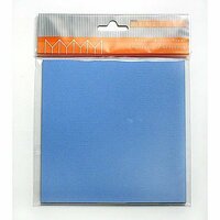 Bazzill Basics Accordion Cardstock - Square - Pacific, CLEARANCE