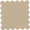 Bazzill Basics - 12x12 Scalloped Cardstock - Champagne, CLEARANCE