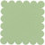 Bazzill Basics - 12x12 Scalloped Cardstock - Apple Green