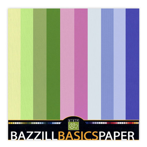 Bazzill Basics - 12x12 Carstock Multipack - Burlap Cool