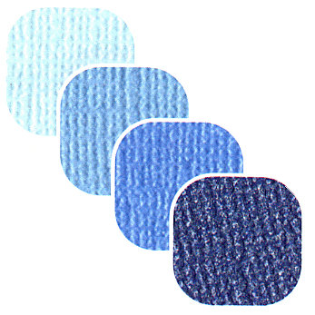 Bazzill Basics - Bazzill Bling - 4 Colors - 12x12 Cardstock - Crystal Blue Bling
