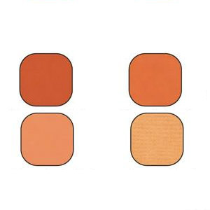 Bazzill Basics - Bazzill Smoothies - 4 Colors - 12x12 Cardstock - Tangerine Blast, CLEARANCE