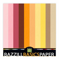 Bazzill Basics - 12x12 Carstock Multipack - Burlap Warm