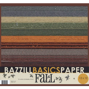 Bazzill Basics - 12x12 Cardstock Multipack - Fall