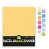 Bazzill - Cardstock Pack - 8.5 x 11 - Light Orange Peel Texture