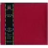 Bazzill Basics - Lickety Slip - 12x12 D-Ring Album - Ruby Slipper