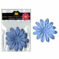Bazzill Basics - Paper Flowers - Gerbera 3 Inch - Slate Blue