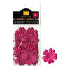 Bazzill Basics - Paper Flowers - Primula 1.5 Inch - Hot Pink, CLEARANCE