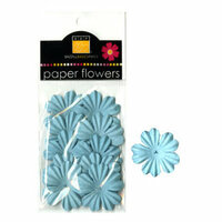 Bazzill Basics - Paper Flowers - Primula 1.5 Inch - Whirlpool