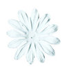 Bazzill Basics - Paper Flowers - 4 Inch Gerbera - White, CLEARANCE