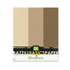 Bazzill - Dotted Swiss - 8.5 x 11 Cardstock Pack - 15 Sheets - Mud Puddle Trio