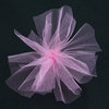 Bazzill Basics - Ribbon - 25 Yards - 3 Inch Tulle - Petunia