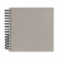 Bazzill Basics - Spiral Chipboard Album - 8 x 8