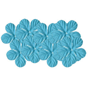 Bazzill Basics - 1.75 Inch Paper Flowers - Tropical Swimming Pool, CLEARANCE