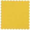 Bazzill Basics - 12 x 12 Square Scalloped Cardstock - Dotted Swiss - Honey