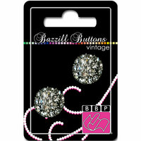Bazzill Basics - Vintage Collection - Jewel Buttons - Bling - Catherine, CLEARANCE