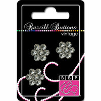Bazzill Basics - Vintage Collection - Jewel Buttons - Bling - Elizabeth