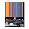 Bazzill Basics - Bazzill Bling - 8.5 x 11 Cardstock Multi-Pack - Dark Bling - 30 Sheets