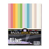 Bazzill - Bazzill Bling - 8.5 x 11 Cardstock Multi-Pack - Light Bling - 30 Sheets