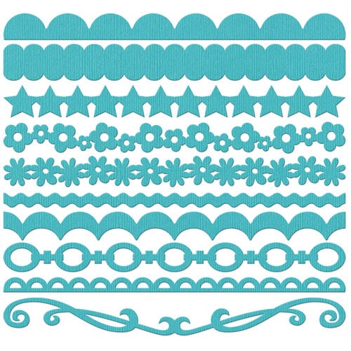 Bazzill Basics - Half The Edge II Collection - 6 Inch Cardstock Strips - Navajo, CLEARANCE
