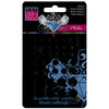Bazzill Basics - Self Adhesive Jewels - Bling - 6 mm 8 mm and 12 mm - Raven, CLEARANCE