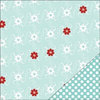 Bazzill Basics - Worth Remembering Collection - 12 x 12 Double Sided Paper - Dancing Daisies