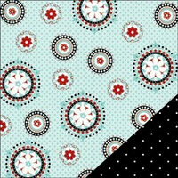 Bazzill Basics - Worth Remembering Collection - 12 x 12 Double Sided Paper - Medallion Table Cloth