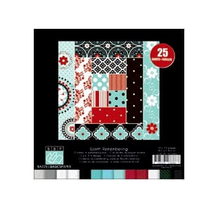 Bazzill Basics - Worth Remembering Collection - 8 x 8 Assortment Pack