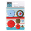 Bazzill - Button Stackers - Star