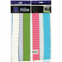 Bazzill - Divinely Sweet Collection - Just the Edge - 12 Inch Cardstock Strips - Perfectly Pleated