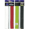 Bazzill Basics - Holiday Style Collection - Christmas - Just the Edge - 12 Inch Cardstock Strips - Perfectly Pleated