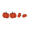 Bazzill Basics - Halloween - Cardstock Shapes - Fall Pumpkins