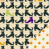 Bazzill Basics - Spooky and Kooky Collection - Halloween - 12 x 12 Double Sided Paper - Witchy-Poo Shoe