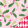 Bazzill Basics - Holiday Style Collection - Christmas - 12 x 12 Double Sided Paper - Holly Berry