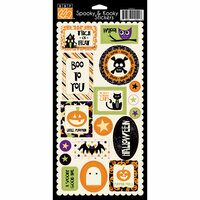 Bazzill Basics - Spooky and Kooky Collection - Halloween - Cardstock Stickers - Embellishments