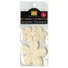 Bazzill - Paper Flowers - Posies - Sugar Cookie