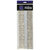 Bazzill Basics - Just the Edge - 12 Inch Cardstock Strips - Perfectly Pleated - Dictionary