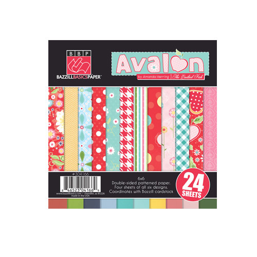 Bazzill Basics - Avalon Collection - 6 x 6 Assortment Pack