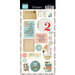 Bazzill - Janet Hopkins - Wayfarer Collection - Cardstock Stickers