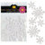 Bazzill Basics - Paper Shapes - Snowflakes