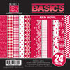 Bazzill Basics - Basics Collection - 6 x 6 Assortment Pack - Red Devil