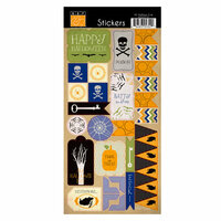 Bazzill Basics - All Hallows Eve Collection - Halloween - Cardstock Stickers