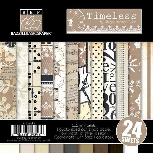 Bazzill - Margie Romney-Aslett - Timeless Collection - 6 x 6 Assortment Pack