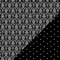 Bazzill Basics - Basics Collection - 12 x 12 Double Sided Paper - Licorice - Wallpaper