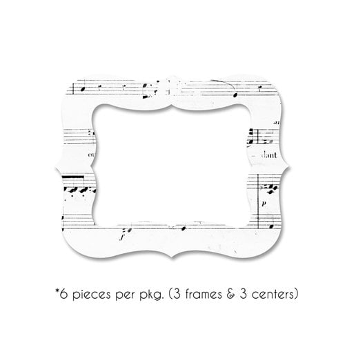 Bazzill - Antique Chipboard Frames - Bracket