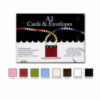 Bazzill Basics - Cards and Envelopes - 45 Pack - A2