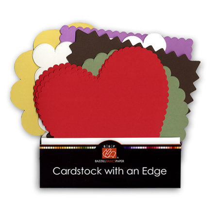 Bazzill Basics - Cardstock with an Edge Collection Pack, CLEARANCE