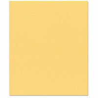 Bazzill Basics - 8.5 x 11 Cardstock - Orange Peel Texture - Lemonade