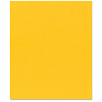 Bazzill Basics - 8.5 x 11 Cardstock - Criss Cross Texture - Sunshine