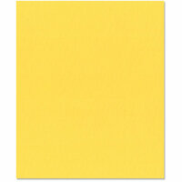 Bazzill Basics - 8.5 x 11 Cardstock - Orange Peel Texture - Lemon Drop